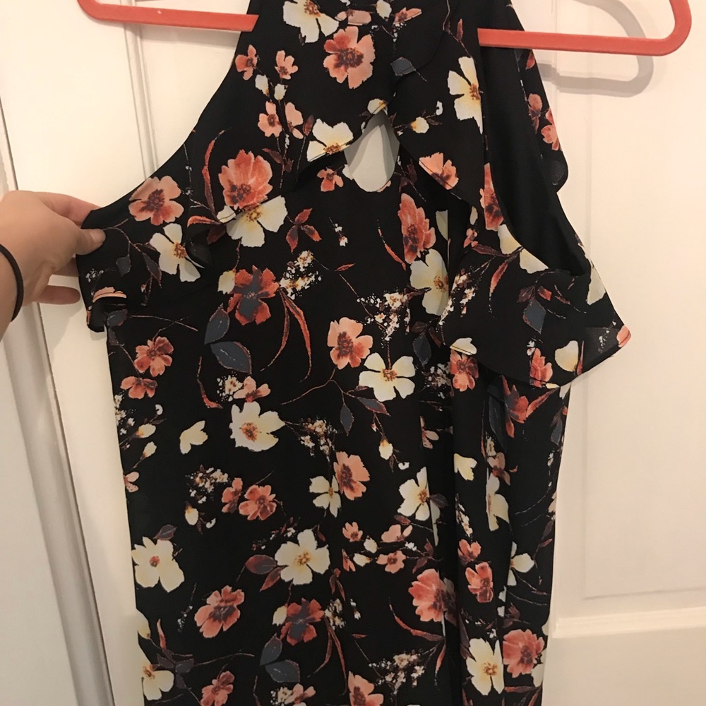 Floral dress form Maurice’s.